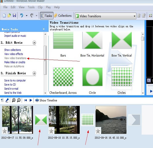 window movie maker transition and effects free download