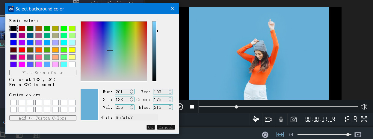 How to Change The Video's Background Color in Windows Movie Maker | Windows  Movie Maker