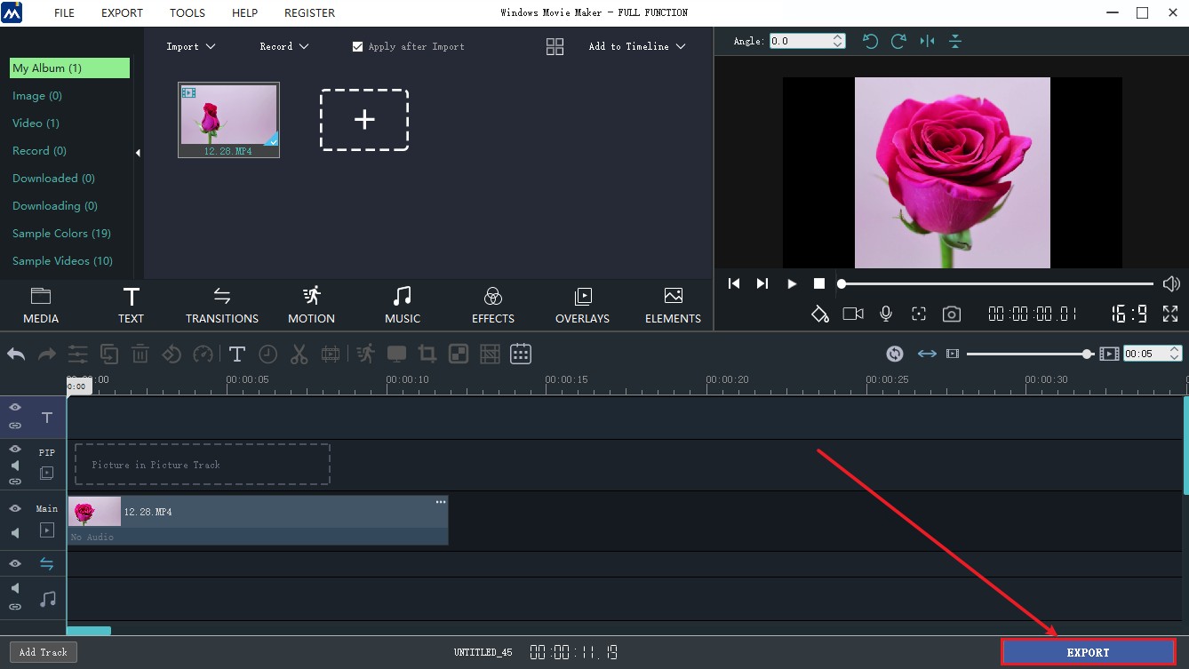 how to crop a video windows movie maker